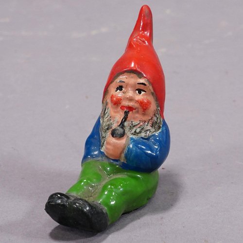 Vintage Terracotta Garden Gnomes, Germany, 1950s, Set of 4