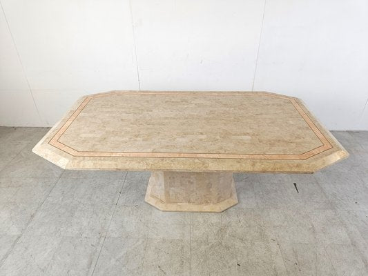 Vintage Tesselated Stone Dining Table by Maithland Smith, 1970s-IRH-1777969