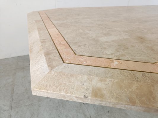 Vintage Tesselated Stone Dining Table by Maithland Smith, 1970s-IRH-1777969