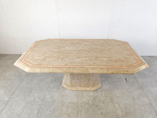 Vintage Tesselated Stone Dining Table from Maithland Smith, 1970s-IRH-1779769