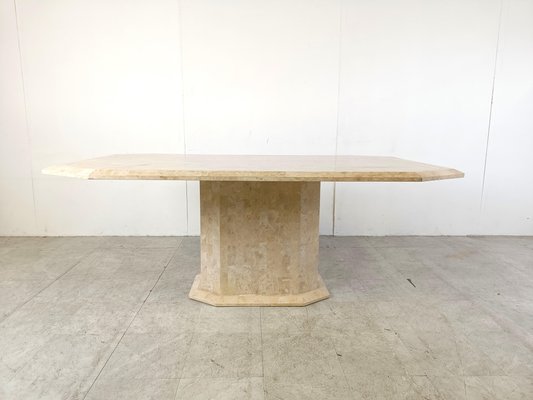 Vintage Tesselated Stone Dining Table from Maithland Smith, 1970s-IRH-1779769