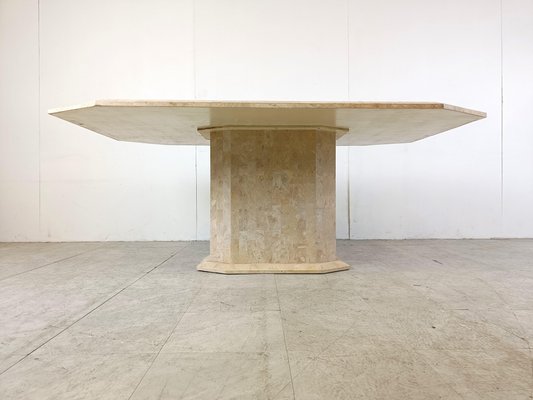 Vintage Tesselated Stone Dining Table from Maithland Smith, 1970s-IRH-1779769