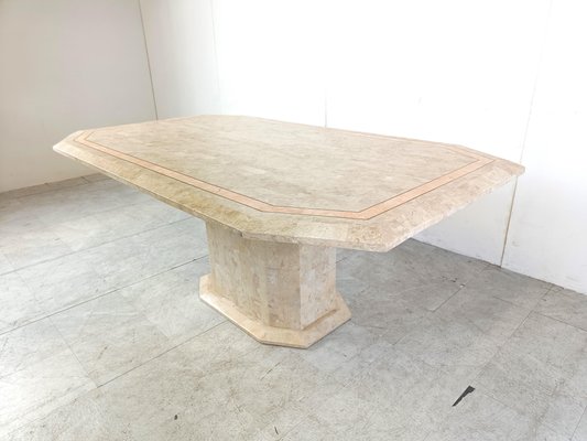 Vintage Tesselated Stone Dining Table from Maithland Smith, 1970s-IRH-1779769