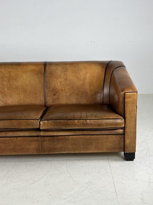 Vintage Three-Seater Sofa in Leather-OXF-1740047