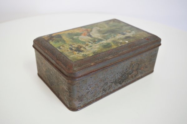 Vintage Tin Boxes from Industria Ligure Lombarda SRL, 19​​60s, Set of 3-KNM-941821