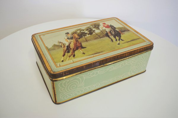 Vintage Tin Boxes from Industria Ligure Lombarda SRL, 19​​60s, Set of 3-KNM-941821