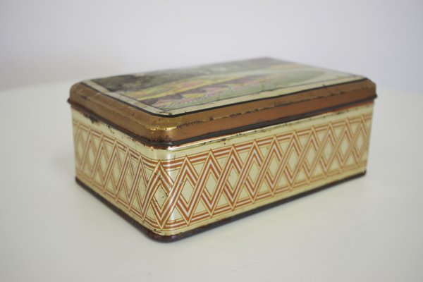 Vintage Tin Boxes from Industria Ligure Lombarda SRL, 19​​60s, Set of 3-KNM-941821