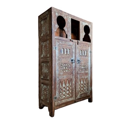 Vintage Toareg Cabinet in Tropical Woods-TCS-1758445