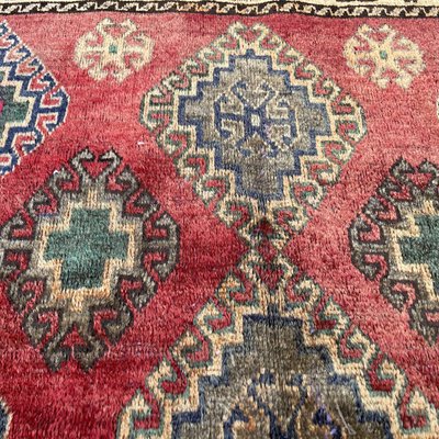 Vintage Traditional Kazak Design Rug, 1970s-AIV-1718749