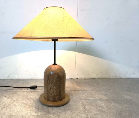 Vintage Travertine Table Lamp, 1970s-IRH-1816857