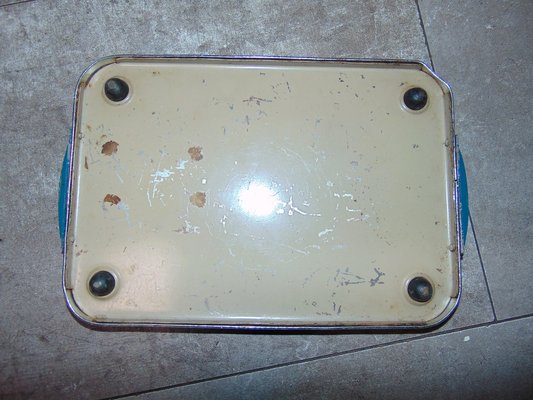 Vintage Tray in Metal & Aluminum, 1950s / 60s-CAQ-1296040