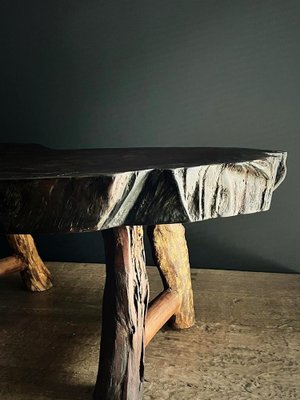 Vintage Tree Trunk Coffee Table-ZMG-1814502