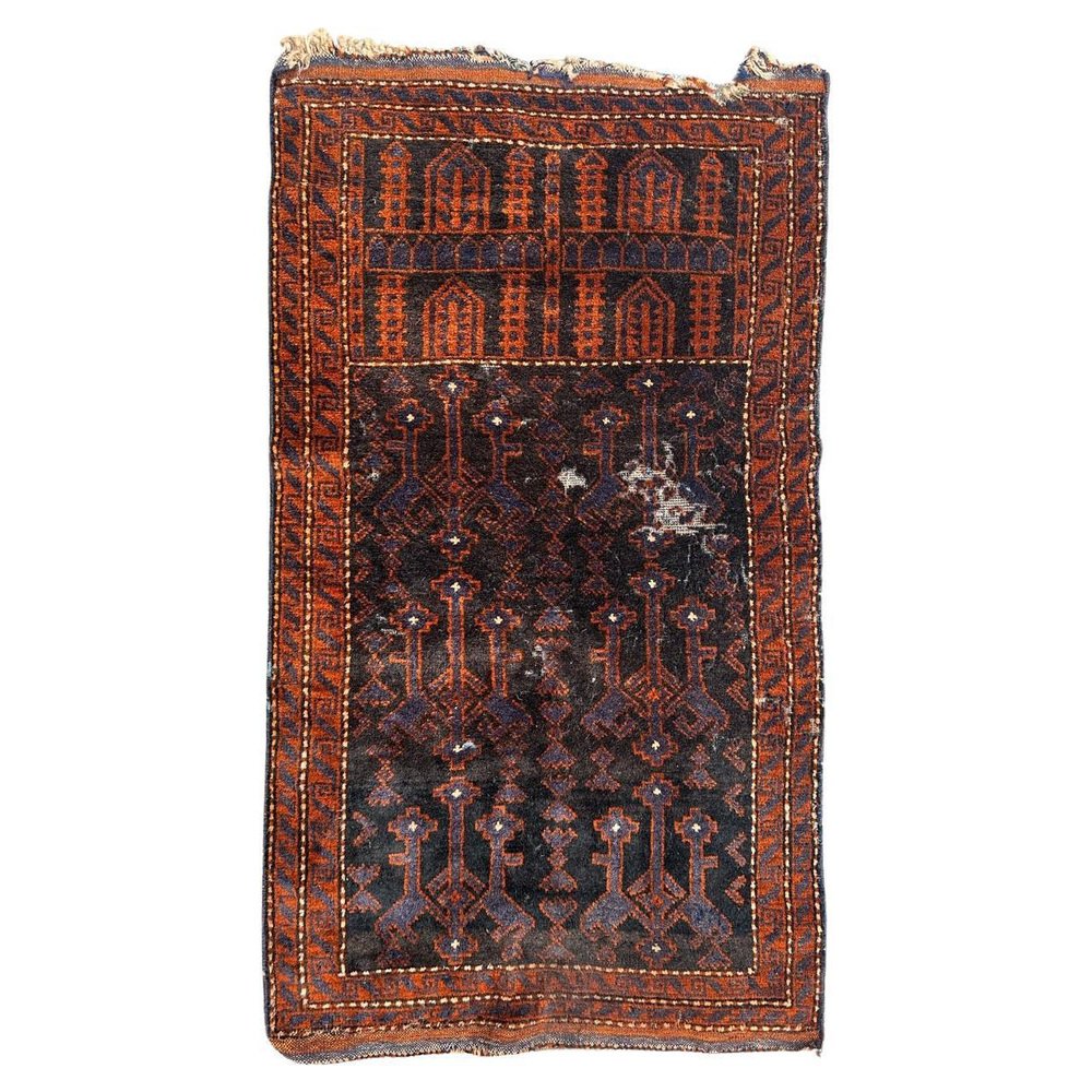 Vintage Tribal Baluch Rug from Bobyrugs, 1940s