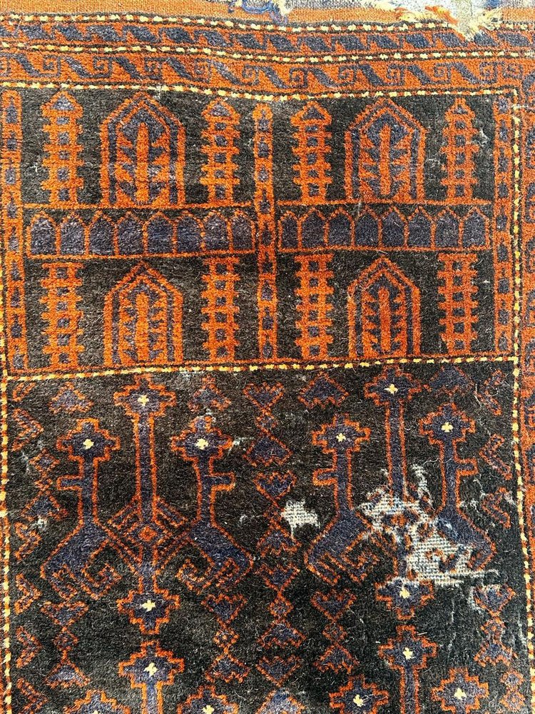 Vintage Tribal Baluch Rug from Bobyrugs, 1940s