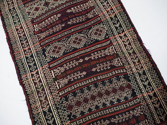 Vintage Tribal Nomadic Beluch Kilim Rug, Afghanistan, 1930s-UZN-1410928