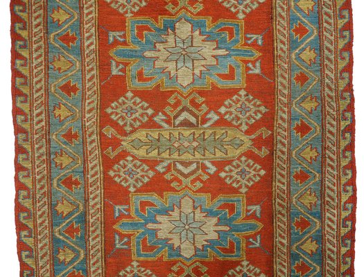 Vintage Tribal Nomadic Sumakh Kilim Runner Rug-UZN-1393447