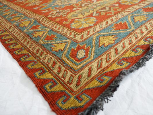 Vintage Tribal Nomadic Sumakh Kilim Runner Rug-UZN-1393447