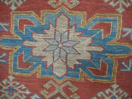 Vintage Tribal Nomadic Sumakh Kilim Runner Rug-UZN-1393447