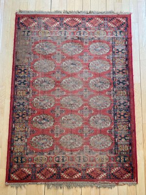 Vintage Tribal Rug in Red-IZA-1744892