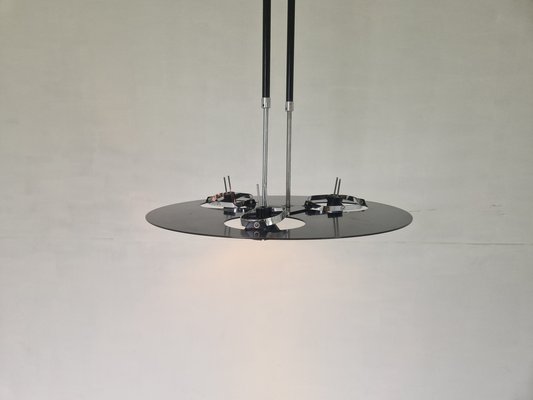 Vintage Triple Spot Pendant Lamp from Dijkstra, 1980s-DGW-2028826