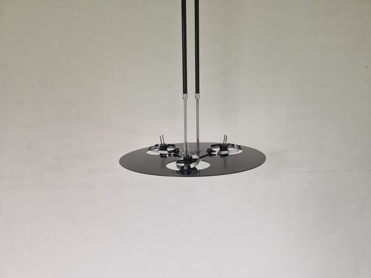 Vintage Triple Spot Pendant Lamp from Dijkstra, 1980s-DGW-2028826