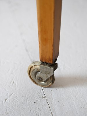 Vintage Trolley in Wood and Glass, 1940s-QWP-2033910