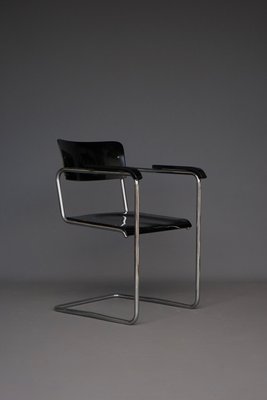 Vintage Tubular Frame Chair from EMS Overschie, 1930s-MB-2034516