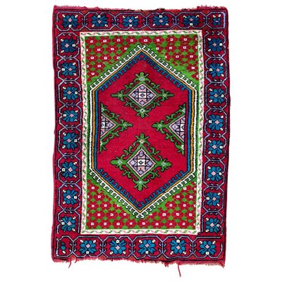 Vintage Tunisian Kairouan Rug-YMM-1132580