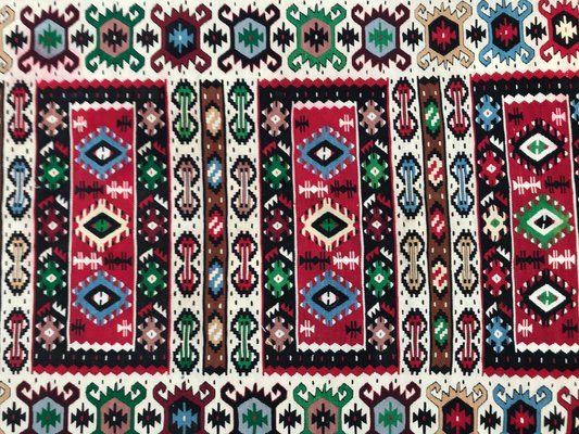 Vintage Turkish Anatolian Kilim Flat Rug-YMM-1061548