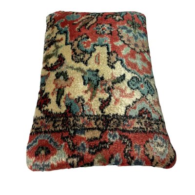 Vintage Turkish Handmade Rug Cushion Cover-AIV-1319100