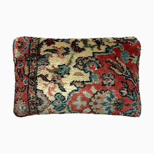 Vintage Turkish Handmade Rug Cushion Cover-AIV-1319100