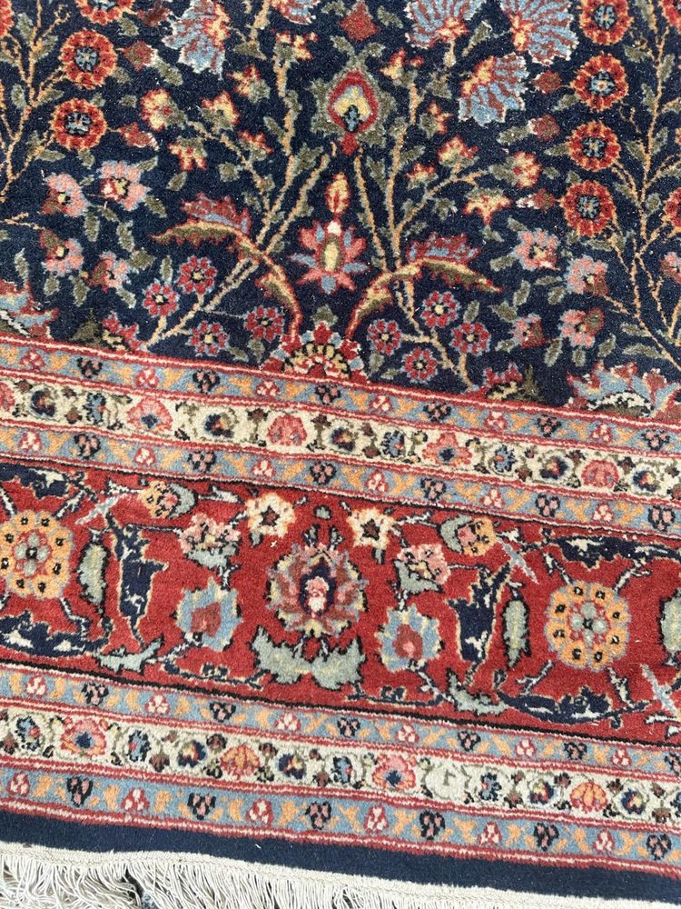 Vintage Turkish Hereke Rug, 1980s