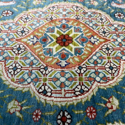 Vintage Turkish Hereke Silk Country Home Rug, 1960s-AIV-1743040