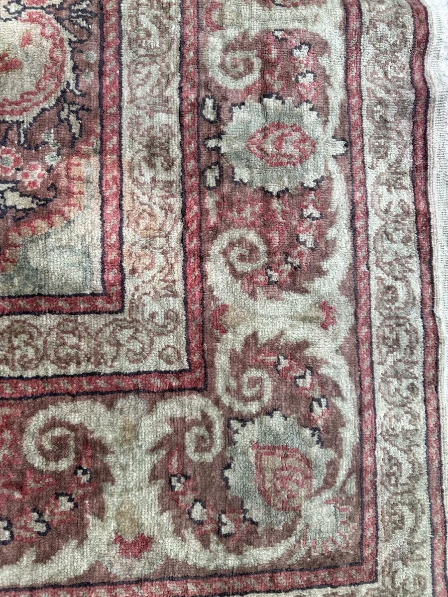 Vintage Turkish Kayseri Rug in Silk, 1960s