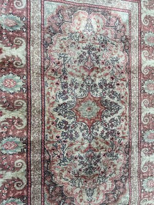 Vintage Turkish Kayseri Rug in Silk, 1960s-YMM-1725962