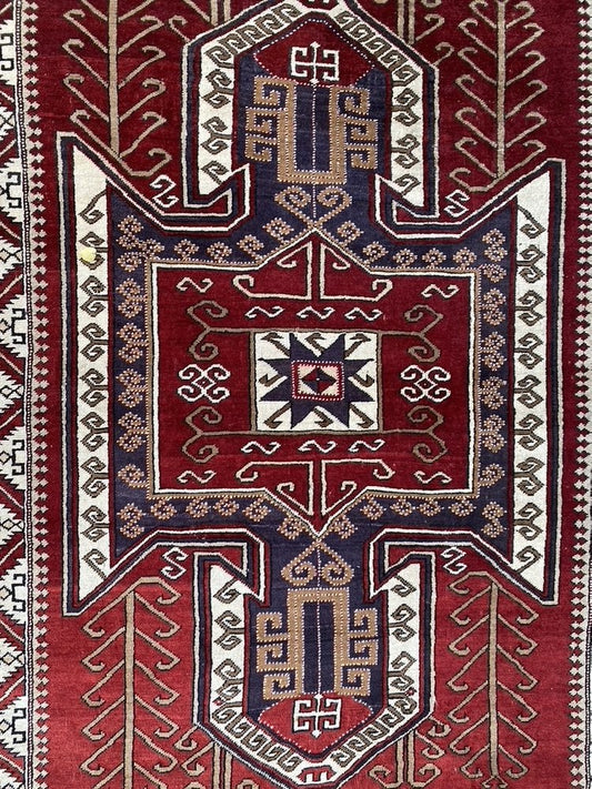 Vintage Turkish Kazak Rug