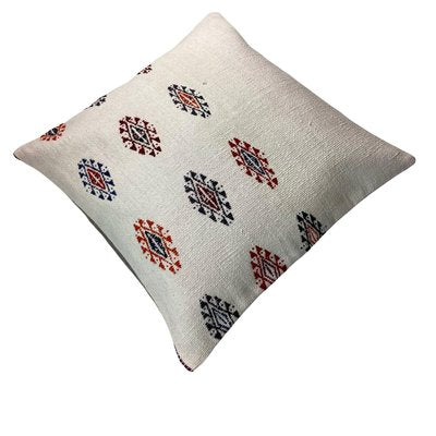 Vintage Turkish Kilim Bench Cushion Cover-AIV-1108247