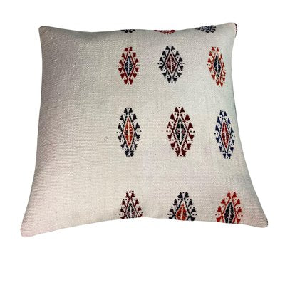 Vintage Turkish Kilim Bench Cushion Cover-AIV-1108247