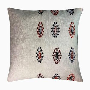 Vintage Turkish Kilim Bench Cushion Cover-AIV-1108247