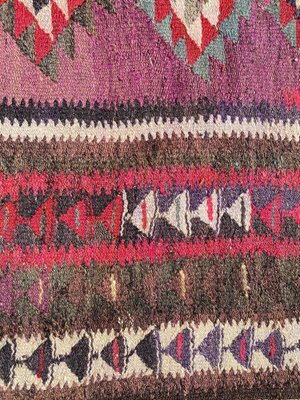 Vintage Turkish Kilim Flat Runner-YMM-1062181