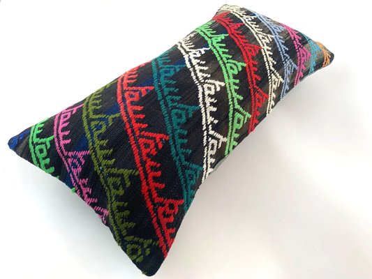 Vintage Turkish Kilim Pillow Cover-AIV-1341088