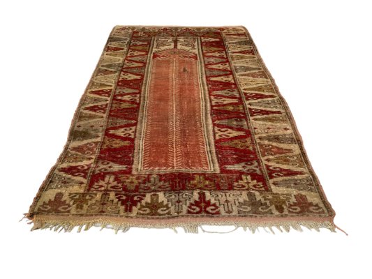 Vintage Turkish Milas Rug, 1960s-AIV-1724475