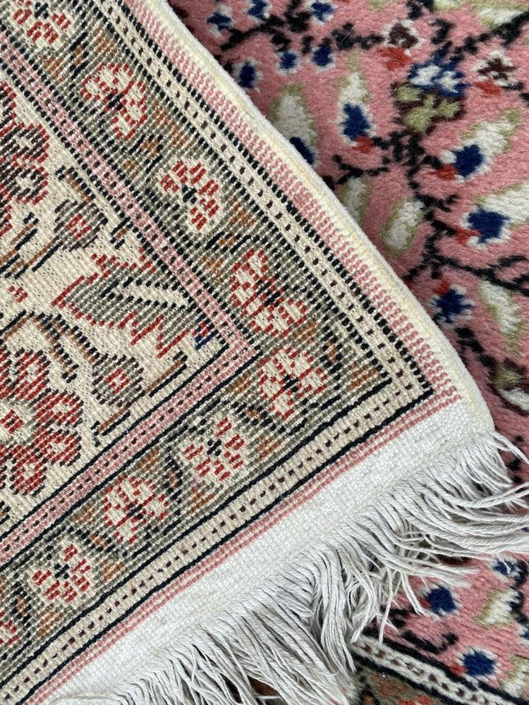 Vintage Turkish Pink Kayseri Rug, 1970s