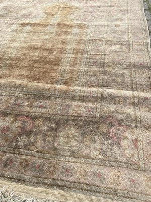 Vintage Turkish Silk Kayseri Rug