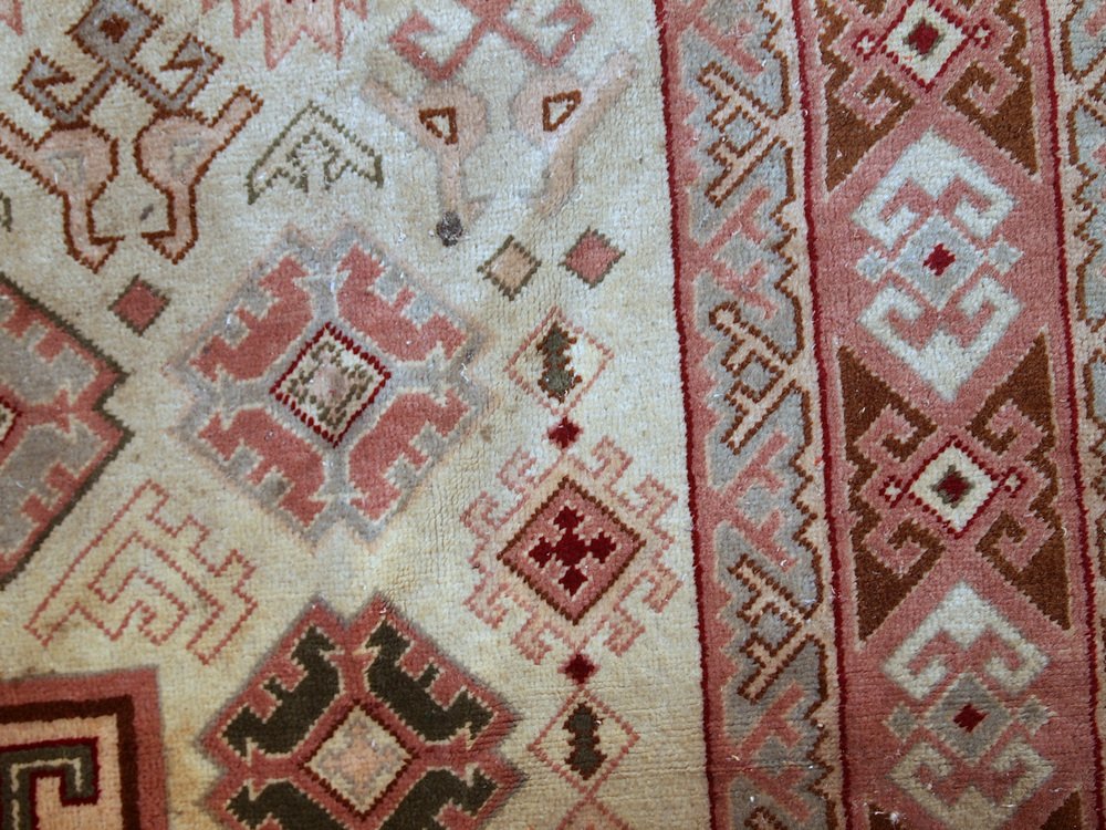 Vintage Turkish Sivas Rug, 1960s