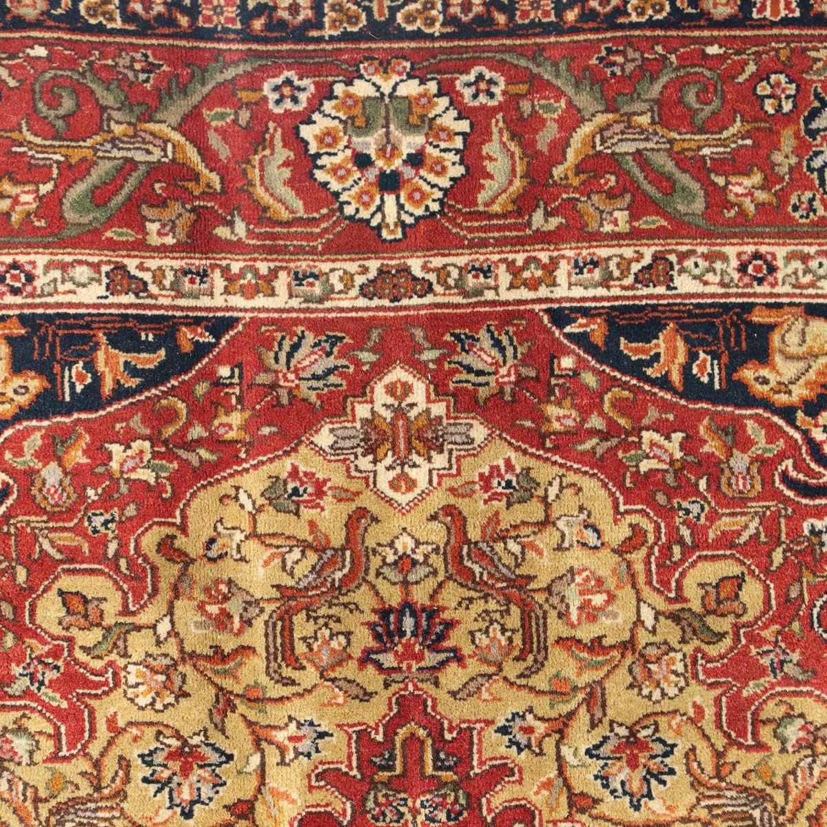 Vintage Turkish Tabriz Rug