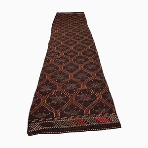 Vintage Turkish Traditional Kilim Rug Runner-AIV-823501