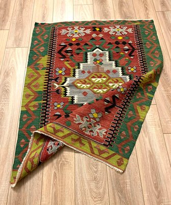 Vintage Turkish Traditional Wool Kilim Rug-AIV-1341081