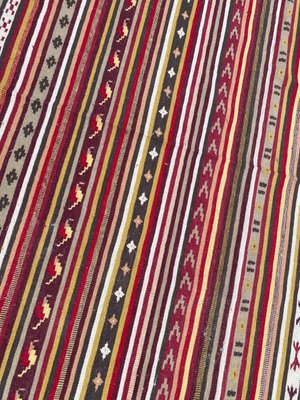 Vintage Turkish Tribal Kilim-YMM-1134719