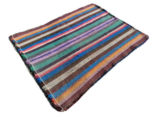 Vintage Turkish Wool Traditional Kilim Rug-AIV-734647